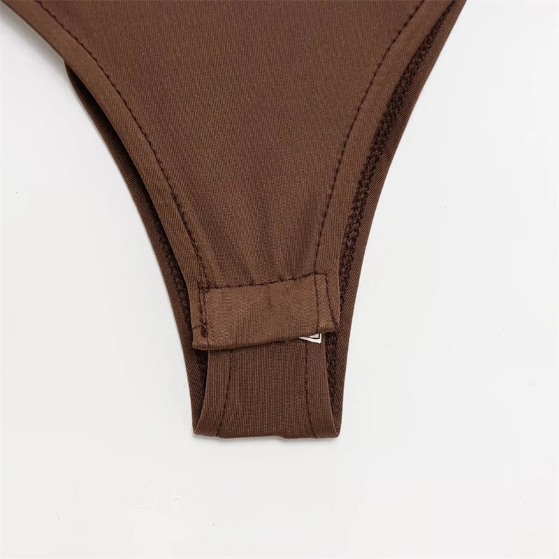 SHENZHU 2025 Women's Summer New Fashion All-match Slim Satin Texture Suspenders Underwear Jumpsuit 1355001