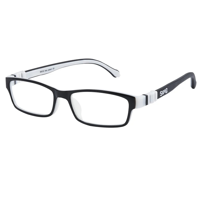 SECG Square Detachable Optiacal kids Frame Spectacle Childrne Frames Myopia Hyperopia Oculos Prescription Glasses No Screw