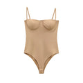 DEEABAE Spicy Girl with Chest Cushion Camisole Jumpsuit Women's New Style Of Sexy Tight Fitting Crotch TopTtrendy