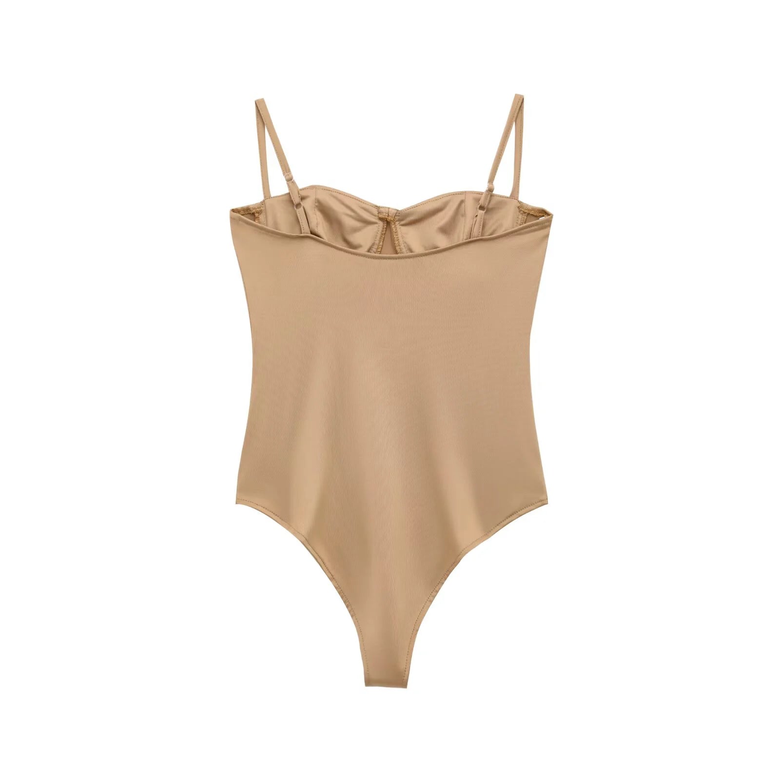 DEEABAE Spicy Girl with Chest Cushion Camisole Jumpsuit Women's New Style Of Sexy Tight Fitting Crotch TopTtrendy