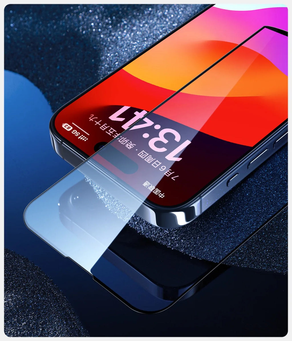 SmartDevil 1/2Pcs Screen Protector For iPhone 15 Pro Max Tempered Glass for iPhone 15 Plus Anti-Blue Light HD Film