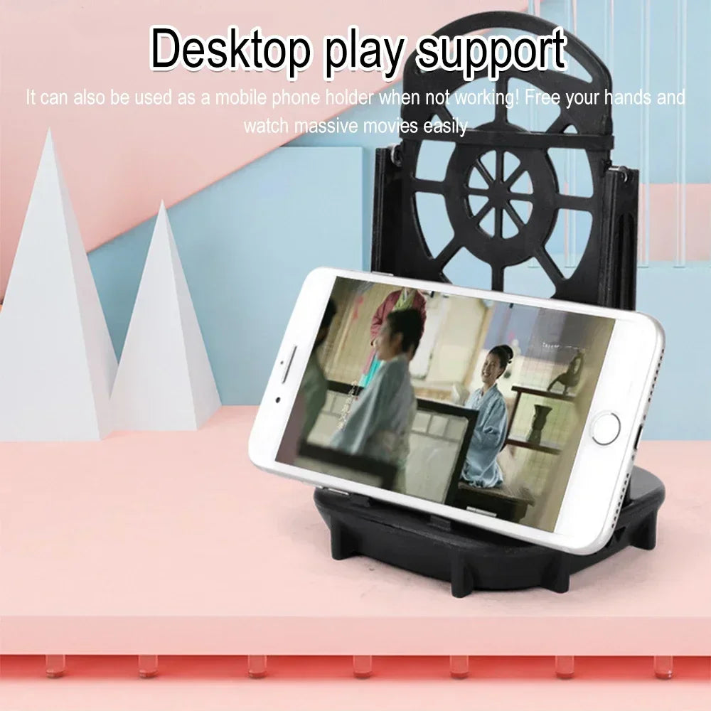 Desk Walking Swing Shaker Mobile Phone Stand Holder For iPhone Samsung Xiaomi Pedometer Brush Stepper For Phone Wiggler Counter