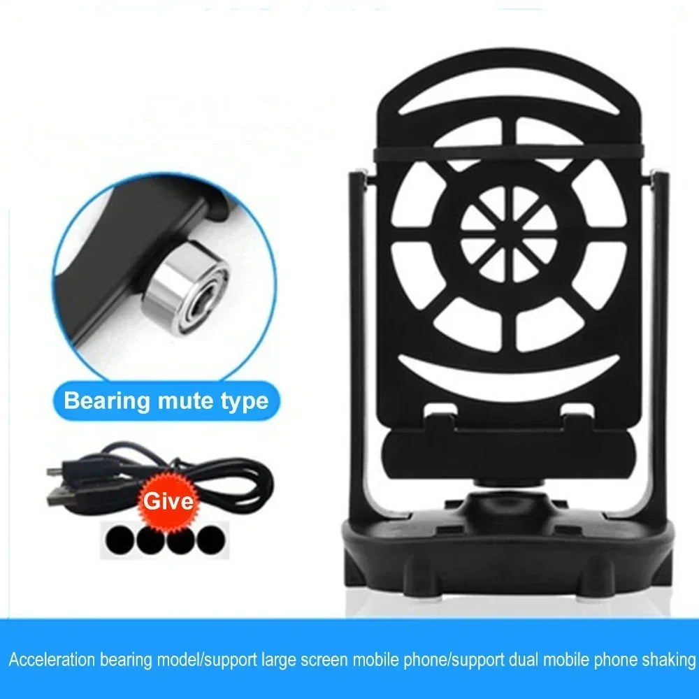 Desk Walking Swing Shaker Mobile Phone Stand Holder For iPhone Samsung Xiaomi Pedometer Brush Stepper For Phone Wiggler Counter